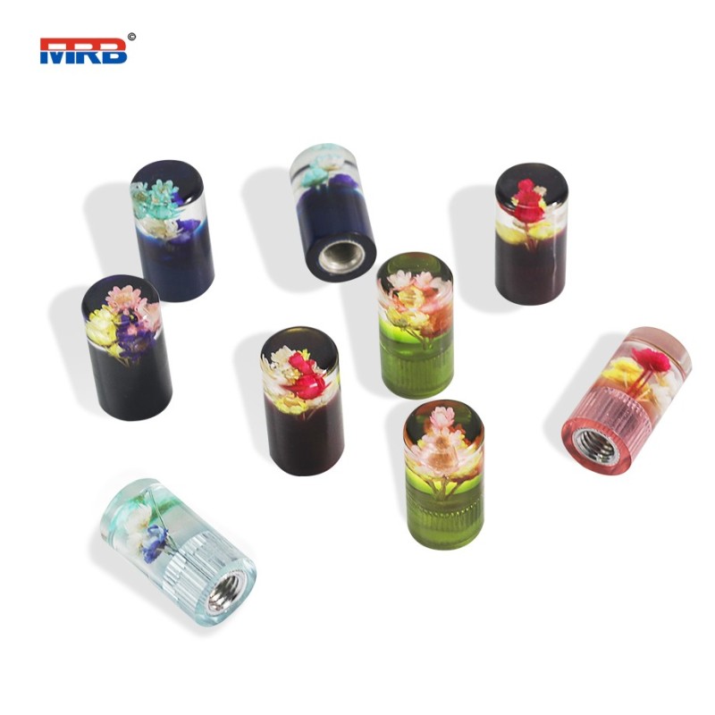 High Quality Wholesale air tire dust cover with car logo chrome wheel bike bicycle trucks auto tire valve caps