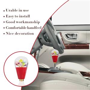 Car Modification Gear Shfit Knob Manual Shift Knob Shift Head Handle Cover Lever Wave Stick Head