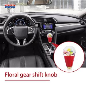 Car Modification Gear Shfit Knob Manual Shift Knob Shift Head Handle Cover Lever Wave Stick Head
