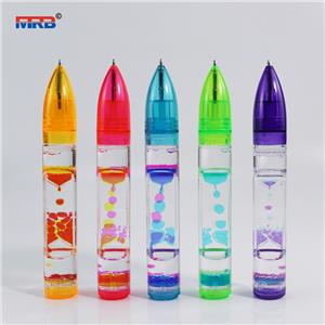 Colorful Hourglass Timer with Droplet Movement Bedroom Kitchen Bathroom Sensory Play Hourglass timer