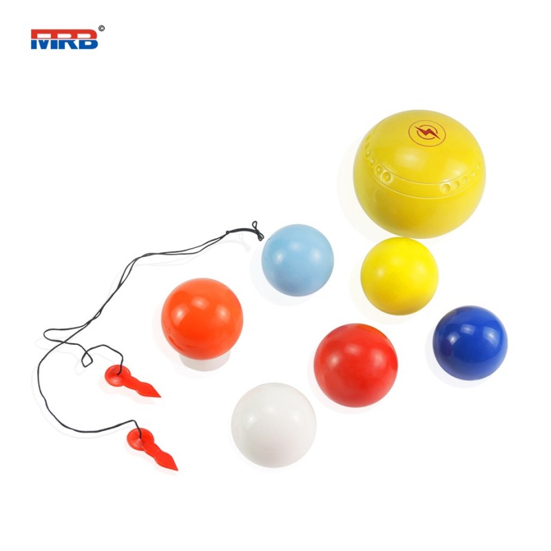 Outdoor Backyard Family Games Jack for Petanque Game,Standard Size-63mm for orange Lawn bowl jacks