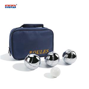 French lawn games chromed Boules/Boules Set/petanque