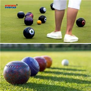 Factory Price Basics Lawn Bowling Set with Soft Carry Case Resin Ball