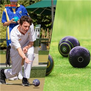 Factory Price Basics Lawn Bowling Set with Soft Carry Case Resin Ball