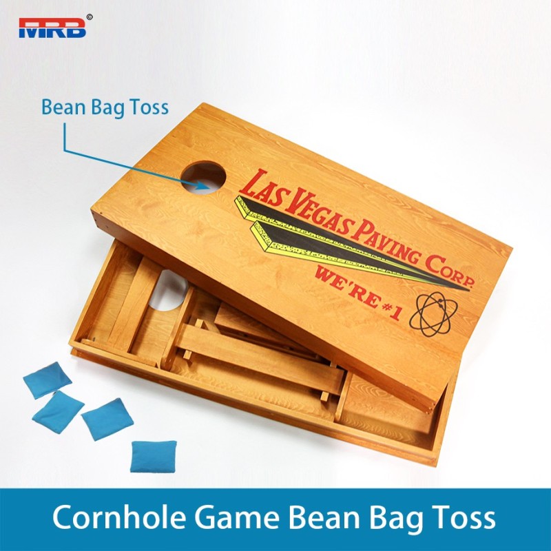 Pointyard Outdoor Cornhole Set Regulation Cornhole Outdoor Games Set Cornhole Set Bean Bag Toss Game for Lawn Yard and Beach