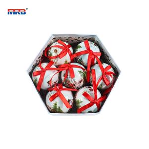 Emopeak 7Pcs Christmas Balls Ornaments for Xmas Christmas Tree Shatterproof Christmas Tree Decorations Hanging Ball