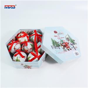 Emopeak 7Pcs Christmas Balls Ornaments for Xmas Christmas Tree Shatterproof Christmas Tree Decorations Hanging Ball