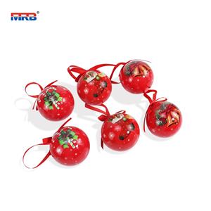 Christmas Ball Assorted Pendants Shatterproof a Reusable Hand-Help Gift Box Ideal for Xmas,Party