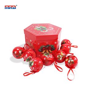 Christmas Ball Assorted Pendants Shatterproof a Reusable Hand-Help Gift Box Ideal for Xmas,Party