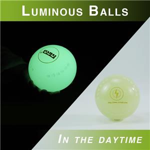 Glow In The Dark Ball resin booce Ball Lawn bowls for Outdoor sports Game resin ellipse ball