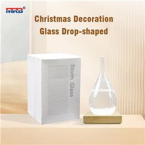 2023 trending Weather Stations Water Drop Weather Predictor Storm Glass Decoration Craft nautical weatherman glass bottle