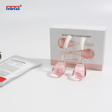 Hot sale beauty care tools facial sticks spoon shape ice globe private label facial massage ice globes for face