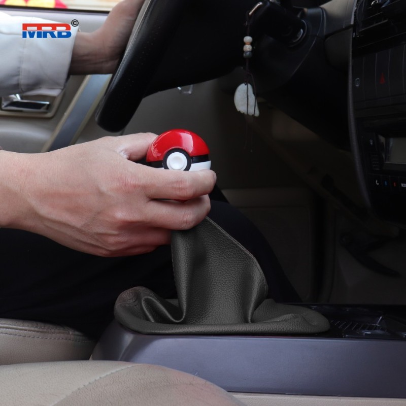 55MM Pokeball Pikachu Poke Ball Manual Gear Shift Shifter knob JDM 4 5 6 Speed Universal Round Fit for Honda Acura Mazda Mitsubi