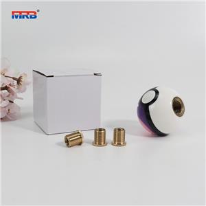 Top10 Racing Pikachu Pokeball Poke Ball Manual Gear Shift Shifter knob Universal JDM 4 5 6 Speed Round