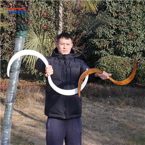 2023 New Wholesale Factory price collapsible practice Buugengs handmade crescent moon-like