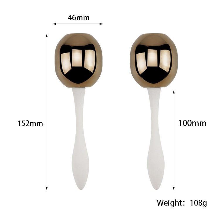 2023 New Face MRB Massager Gold Facial Roller Beauty Tools for women