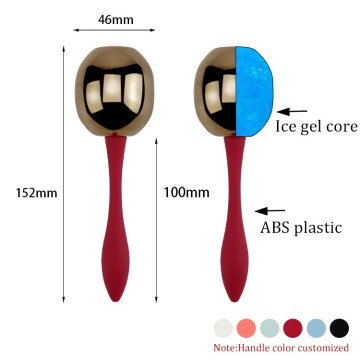 2023 New Cryo Face Tool Bellezza Roller Crioterapia Rostro Stick Cryotherapy Home Use Beauty Ice Globes for face