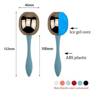 2023 New Skin Lifting Facial Ice Therapy oil-absorbing V Face Roller Massager