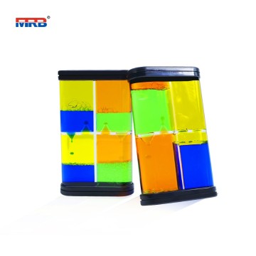 Sensory Fidget Anxiety Autism Calming Relax Stress Relief Toy Mini Sand Timer Acrylic Liquid Motion Timer Aqua Oil Hourglass