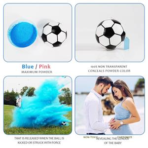 Wholesales Gender Reveal Baseball Powder Gender Reveal Football Blue and Pink Powder Baby Shower Party