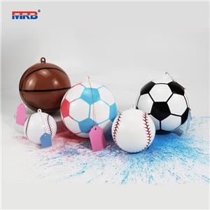 Party Supplies Gender Reveal Soccer Ball Blue and Pink Powder Kit Gender Reveal Party Supplies