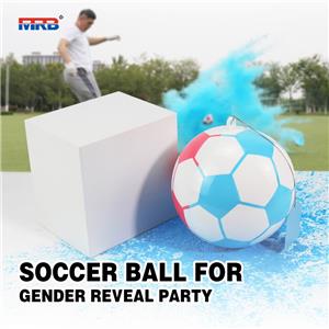 Party Supplies Gender Reveal Soccer Ball Blue and Pink Powder Kit Gender Reveal Party Supplies
