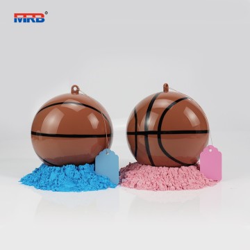 Gender Reveal Basketball with Powder Exploding Basketballs Kit Includes Pink and Blue Color Packs