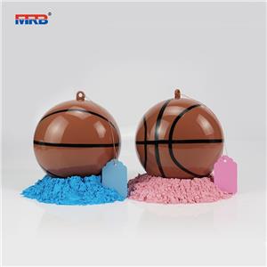 Gender Reveal Basketball with Powder Exploding Basketballs Kit Includes Pink and Blue Color Packs