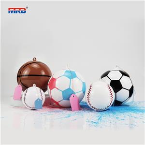 Gender Reveal Basketball with Powder Exploding Basketballs Kit Includes Pink and Blue Color Packs