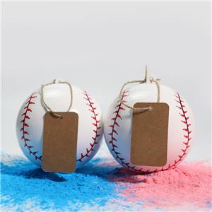 Gender Reveal Baseball Pink & Blue Exploding Powder Baseballs for Baseball Lovers to Celebrate Their Gender Reveal