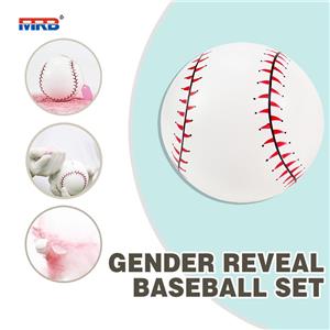 Gender Reveal Baseball Pink & Blue Exploding Powder Baseballs for Baseball Lovers to Celebrate Their Gender Reveal