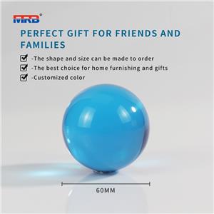 Crystal Ball K9 Solid Crystal Glass Ball for Photography Decoration Resin Ball