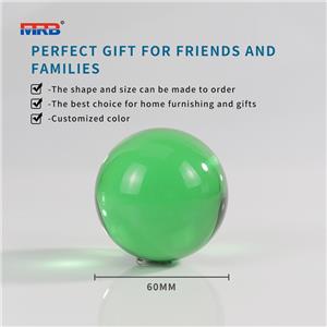 Factory Custom Resin Plastic Game Home Decoration Colored Transparent Acrylic Balls