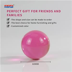 Cheap price low MOQ Purple Resin Contact Juggling Ball