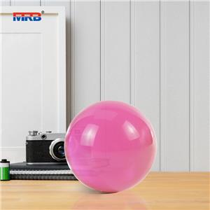 Cheap price low MOQ Purple Resin Contact Juggling Ball
