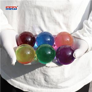 Cheap price low MOQ Purple Resin Contact Juggling Ball