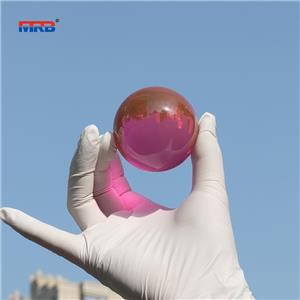Cheap price low MOQ Purple Resin Contact Juggling Ball