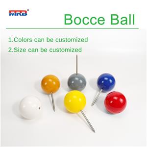 New Customized logo golf ball marker resin ball with steel nail