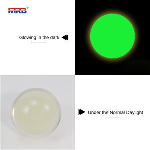 Wholesales Solid Acrylic Resin Contact Juggling Magic Show Clear Crystal Balls