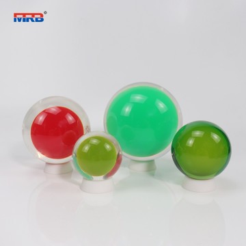 Customized 70/80/90/100 mm Contact Juggling Ball Magic Tricks Crystal Clear Acrylic Ball Manipulation Juggling ball