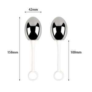 facial cryo ice globes cooling stainless steel beauty facial skin care roller for under eye and face massage