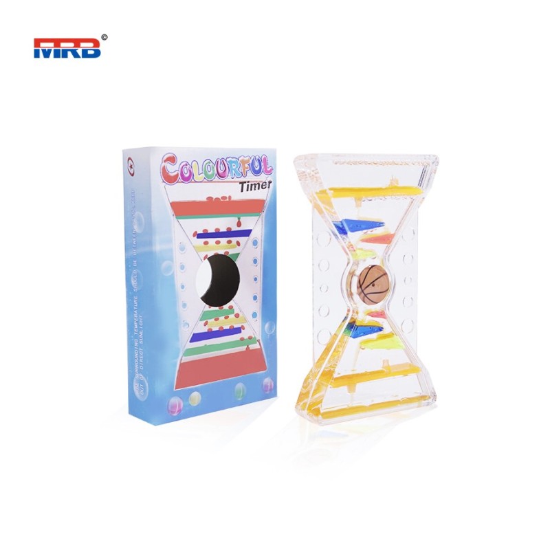 autism toys early education toy handmade plastic liquid motion timer digital water timer