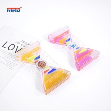 calming sensory fidget and relaxation desk toy therapeutic focus game toy water motion liquid bubble timer