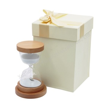 Wholesale Custom Home Decoration 3D Tree Hourglass High Borosilicate Glass Sand Timer