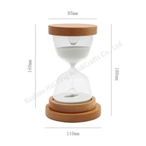 Wholesale Custom Home Decoration 3D Tree Hourglass High Borosilicate Glass Sand Timer