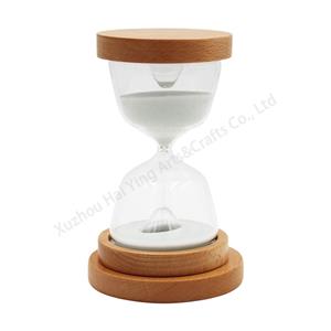 Wholesale Custom Home Decoration 3D Tree Hourglass High Borosilicate Glass Sand Timer