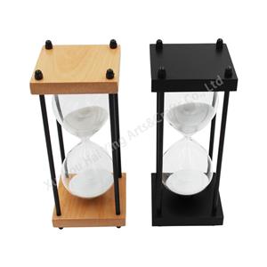 glass sand timer clock waterproof colorful sand timer 6 colors hourglass 1/3/5/10/15/30 magnetic hourglass sand timer