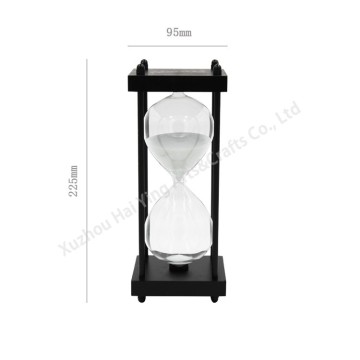 Hot Quality Wood Custom Color Timer Hourglass 1minute Sand Timer Glass Hourglass Modern Style For Tea Coffee Life