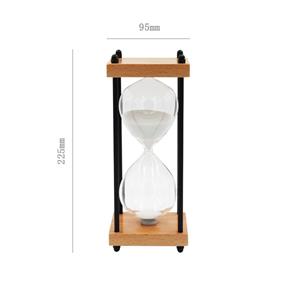 glass sand timer clock waterproof colorful sand timer 6 colors hourglass 1/3/5/10/15/30 magnetic hourglass sand timer
