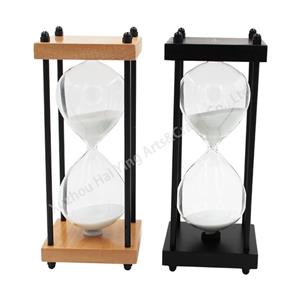 glass sand timer clock waterproof colorful sand timer 6 colors hourglass 1/3/5/10/15/30 magnetic hourglass sand timer